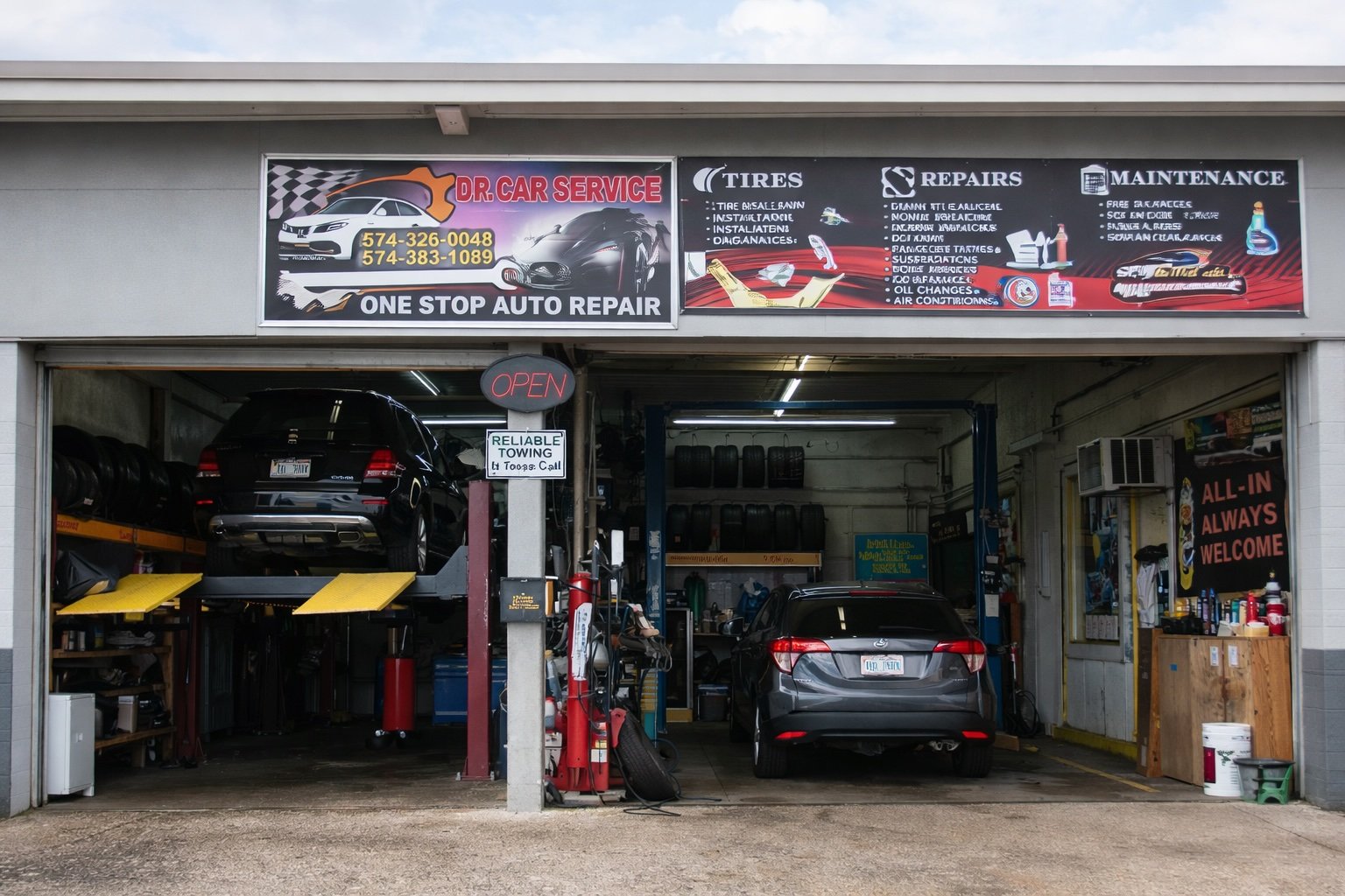 D.R. Car Services shop